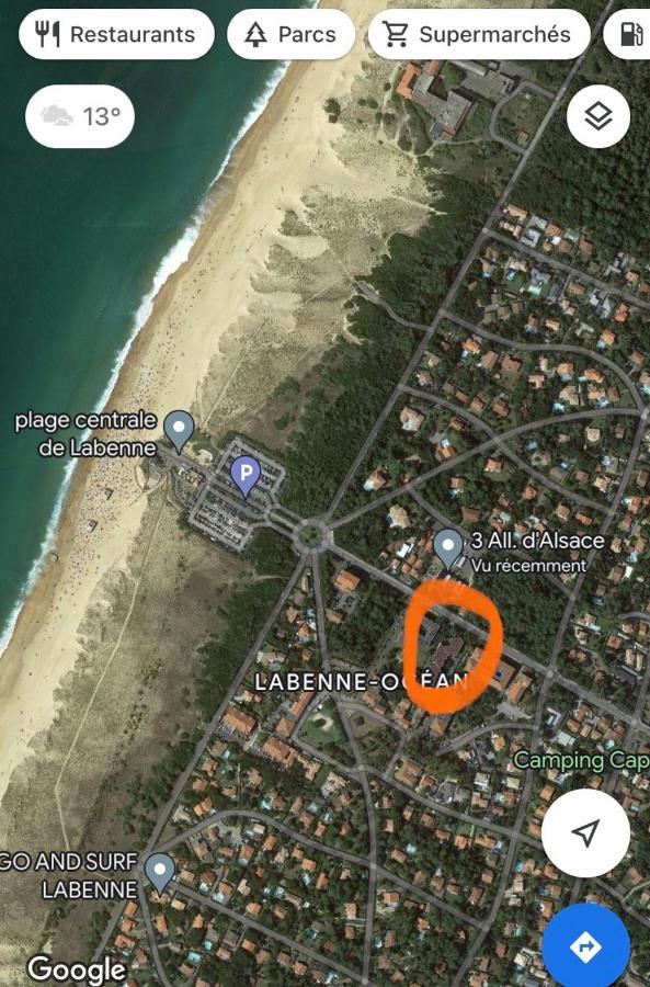 Labenne Ocean - Joli Appt Avec Terrasse -T2 300M Plage Εξωτερικό φωτογραφία